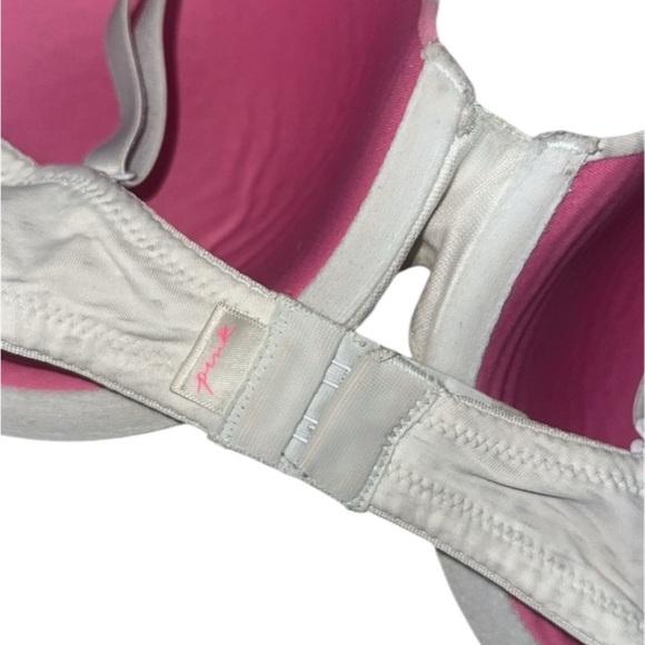 PINK Victoria's Secret TeeShirt Bra 34DD - Picture 5 of 6